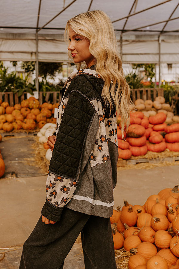 Premium Black Quilted Hooded Sweater - Ultimate Fall Style