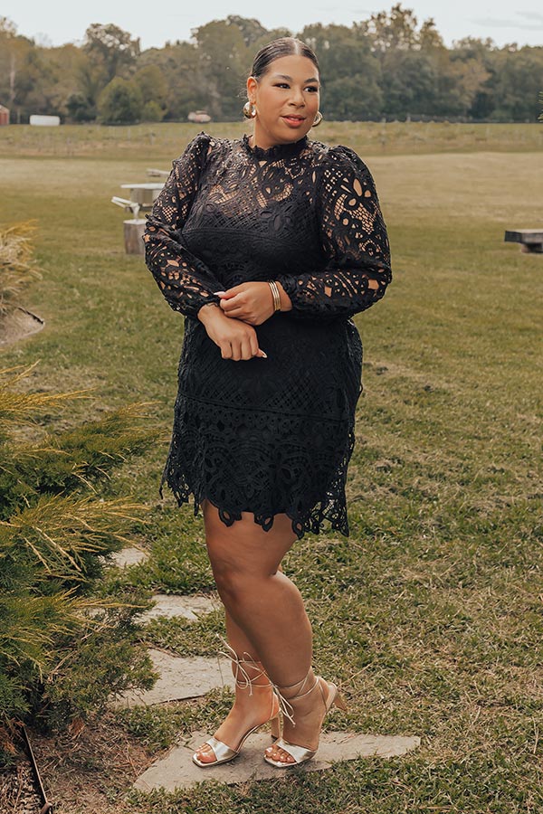 Ultimate Lace Mini Dress - Elegant & Versatile