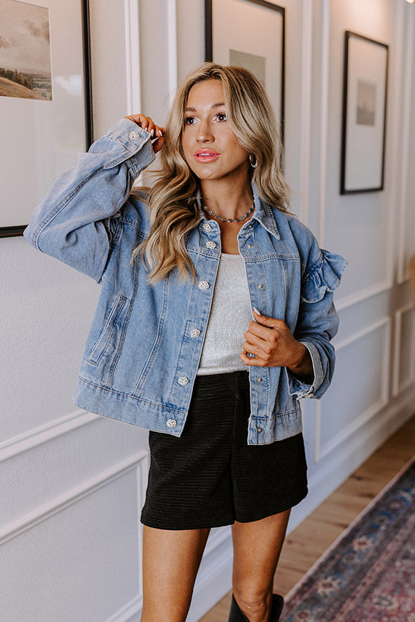 Premium Metropolitan Muse Denim Jacket - Ultimate Style Upgrade