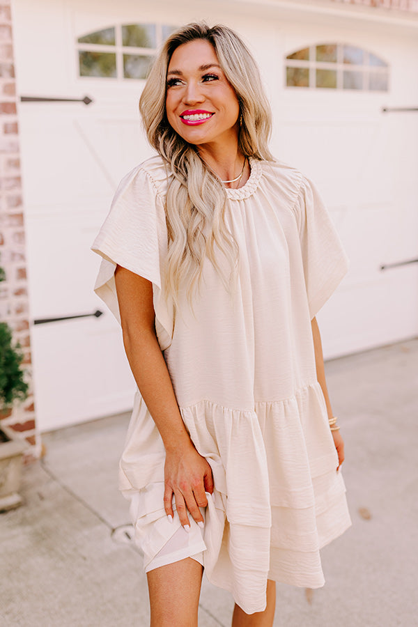 Ultimate Southern Sweetheart Shift Dress - Cream