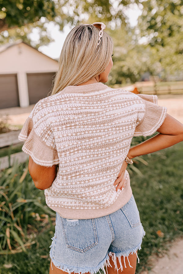 Ultimate Sweet As Sugar Knit Sweater Top