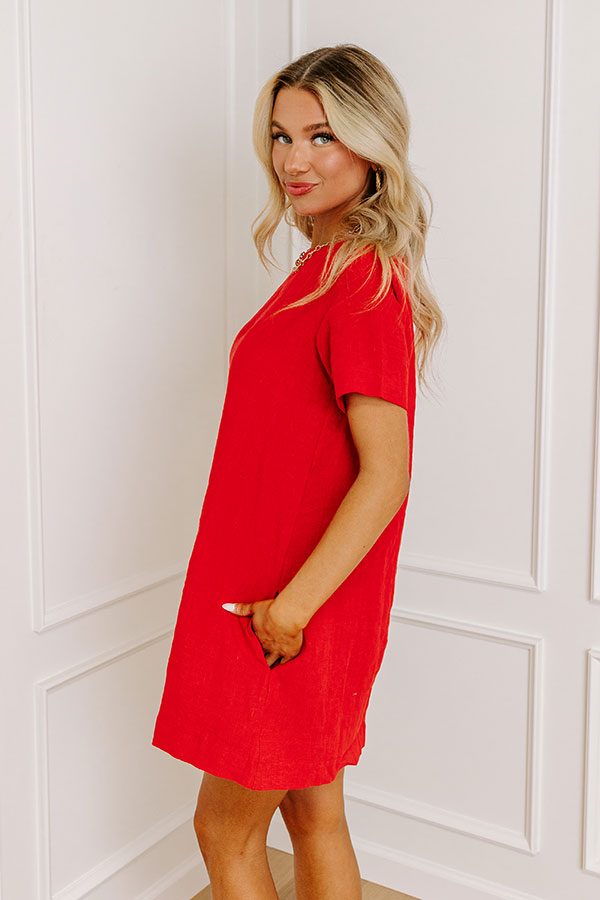 Premium Nashville Linen Shift Dress - Ultimate Summer Style