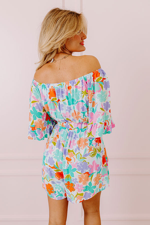 Premium Paradise Floral Romper - Ultimate Summer Style