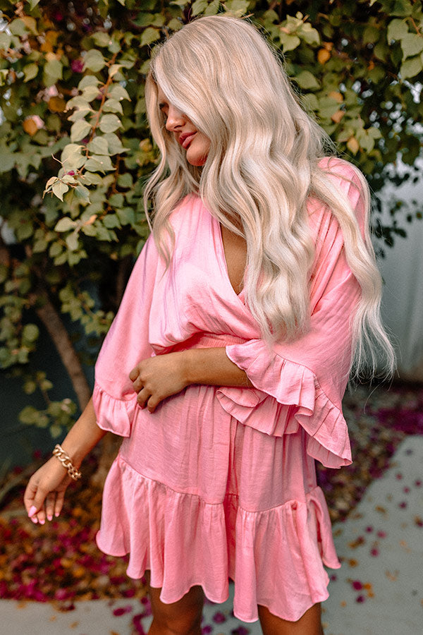 Premium Pink Daytona Date Night Dress - Ultimate Style Upgrade