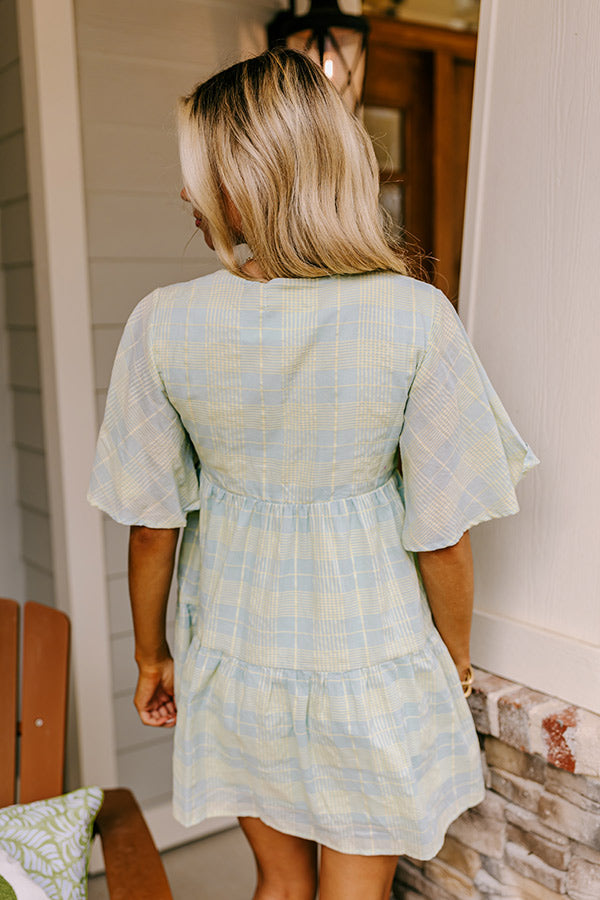 Ultimate Aqua Babydoll Dress - Flowy & Flattering