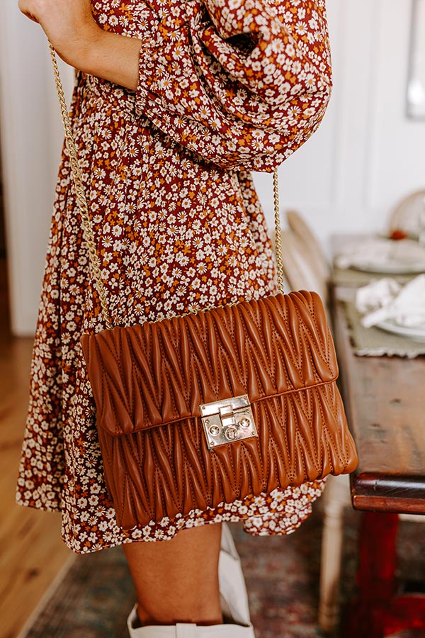 Premium Camel Faux Leather Shoulder Bag - Ultimate Style Upgrade