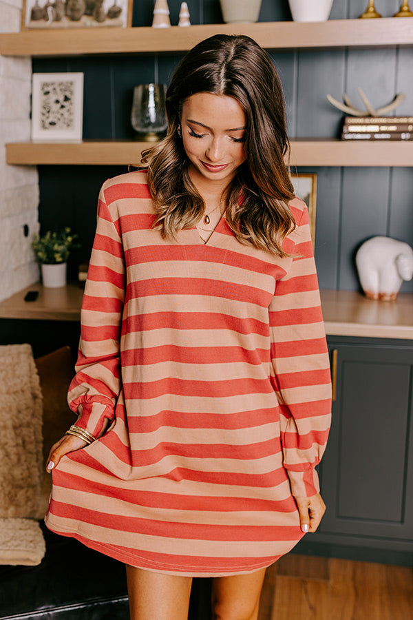 Ultimate Casual Moment Stripe Mini Dress - Effortless Style & Comfort