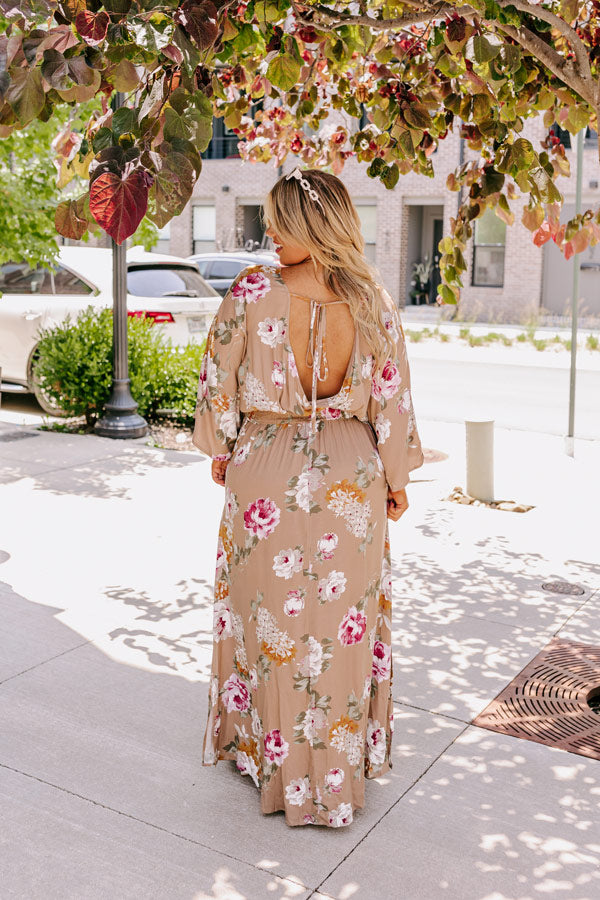 Ultimate Romantic Floral Maxi Dress - Change It Up Collection