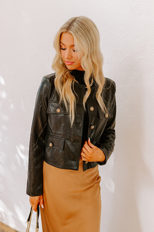 Premium NYC Chic Faux Leather Jacket - Ultimate Style Upgrade