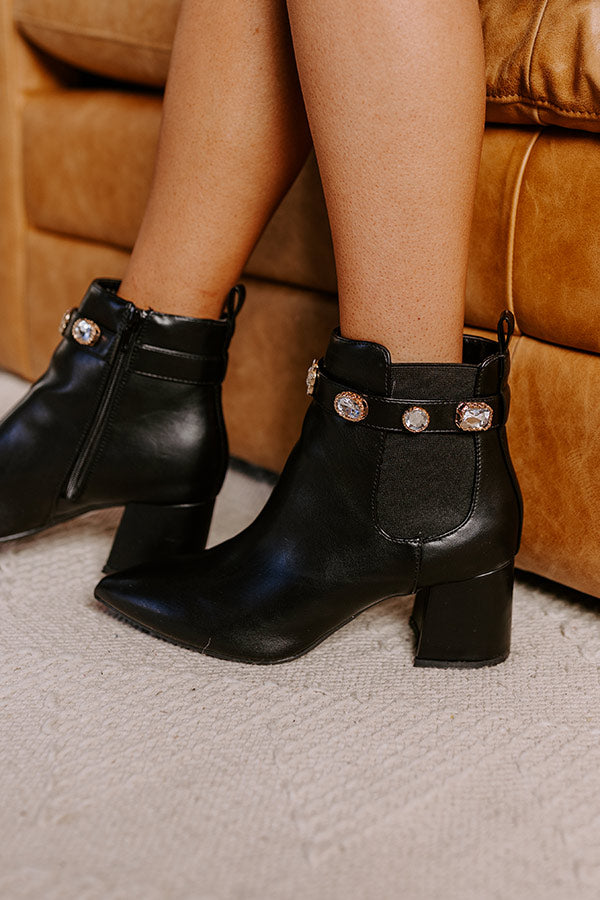 Premium Ruby Faux Leather Bootie - Ultimate Style Upgrade