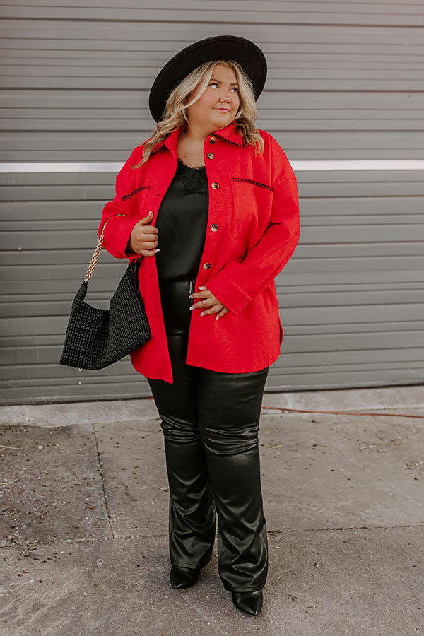 Premium Cocoa Curve Jacket - Ultimate Winter Style