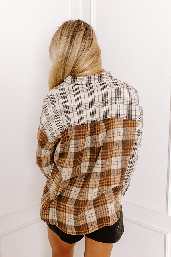 Premium Seasonal Snuggles Flannel Top - Ultimate Autumn Essential