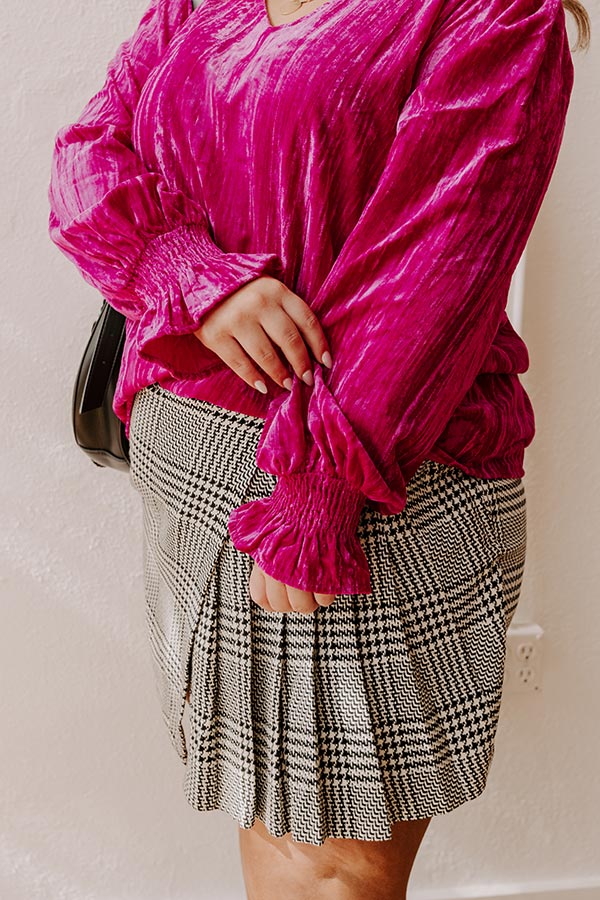 Premium Velvet Elegance Top - Ultimate Style Upgrade