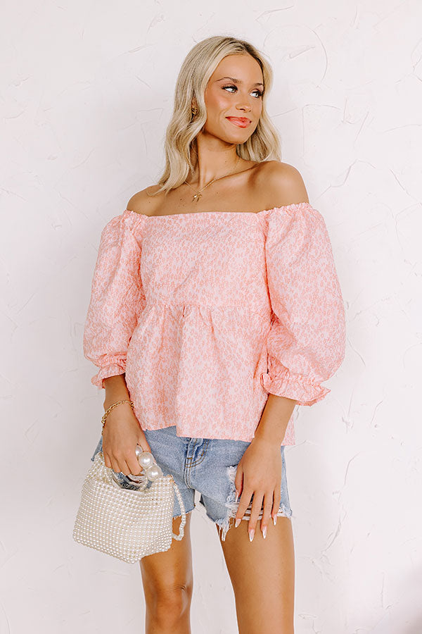 Ultimate Cute Babydoll Top - Pink Perfection