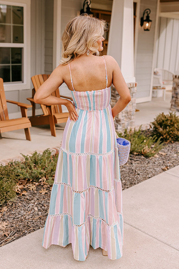 Premium Bliss Striped Maxi Dress