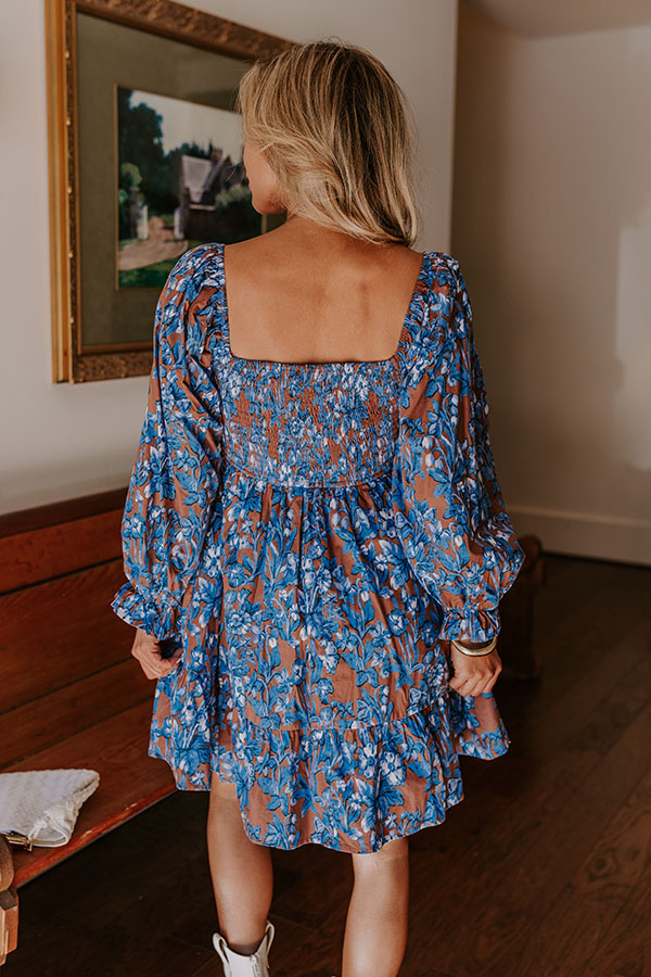 Premium Floral Mini Dress - Small Town Charm Collection