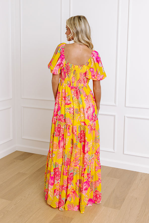 Premium Boho Chic Floral Maxi Dress - Ultimate Summer Style