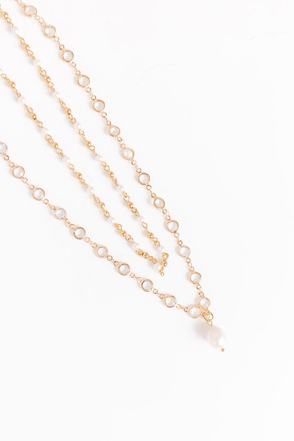 Premium Oceanside Bliss Layered Necklace - Ultimate Gold Style