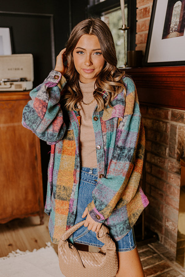Ultimate Cozy Plaid Jacket