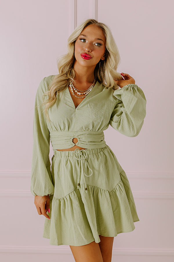 Premium Bellflower Crop Top - Ultimate Style Statement