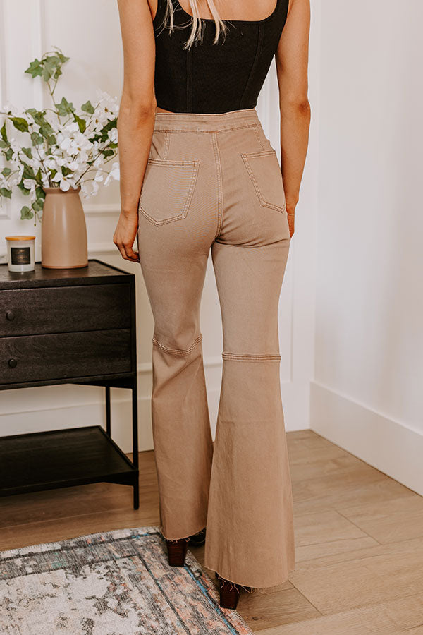 The Grace Premium High Waist Flare Jeans