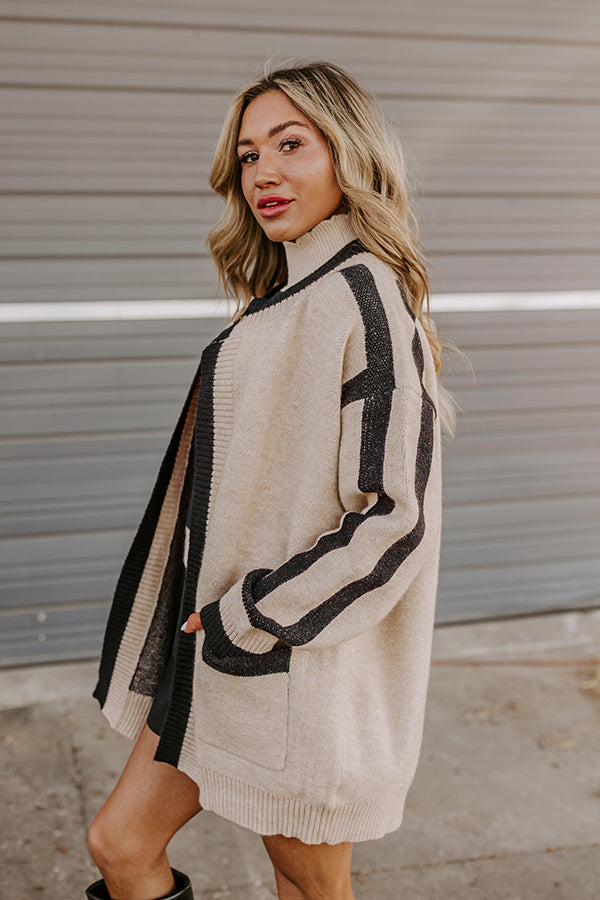 Ultimate Manhattan Chic Knit Cardigan