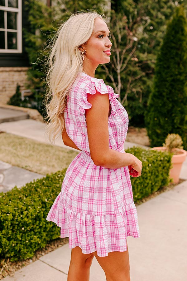 Premium Pink Gingham Picnic Romper - Ultimate Summer Style