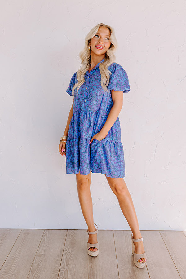 Premium Ojai Floral Mini Dress - Ultimate Summer Style