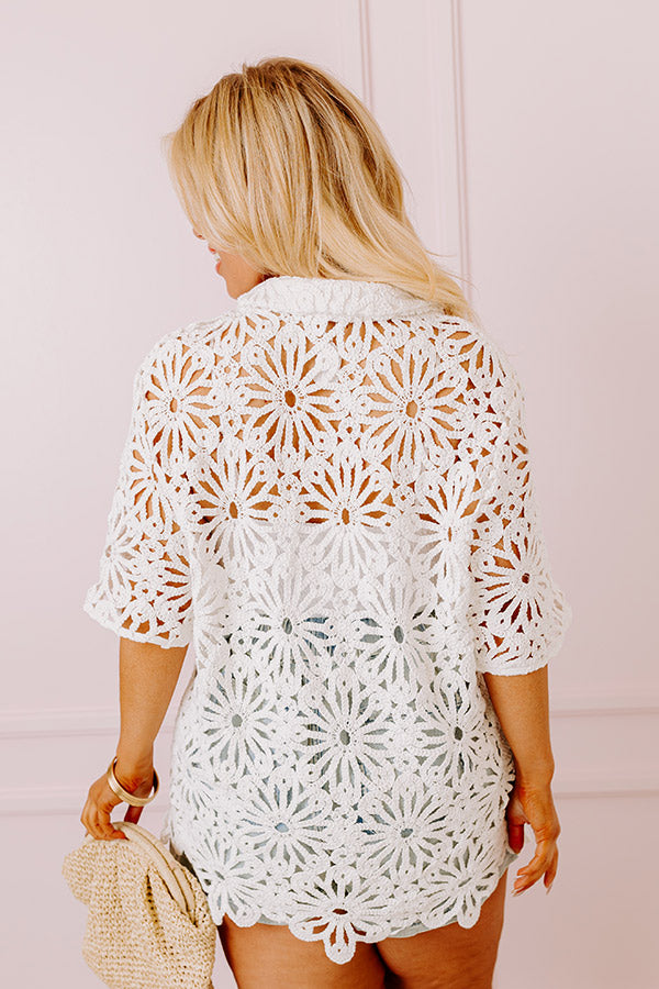 Premium Sunny Days Crochet Top - Ultimate Summer Style