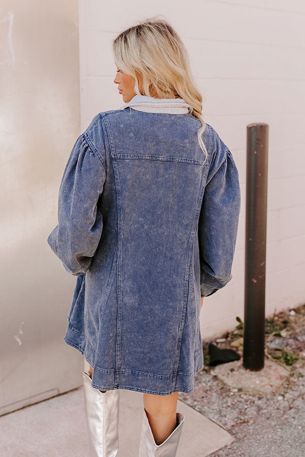 Ultimate Blue Denim Mini Dress for Effortless Style