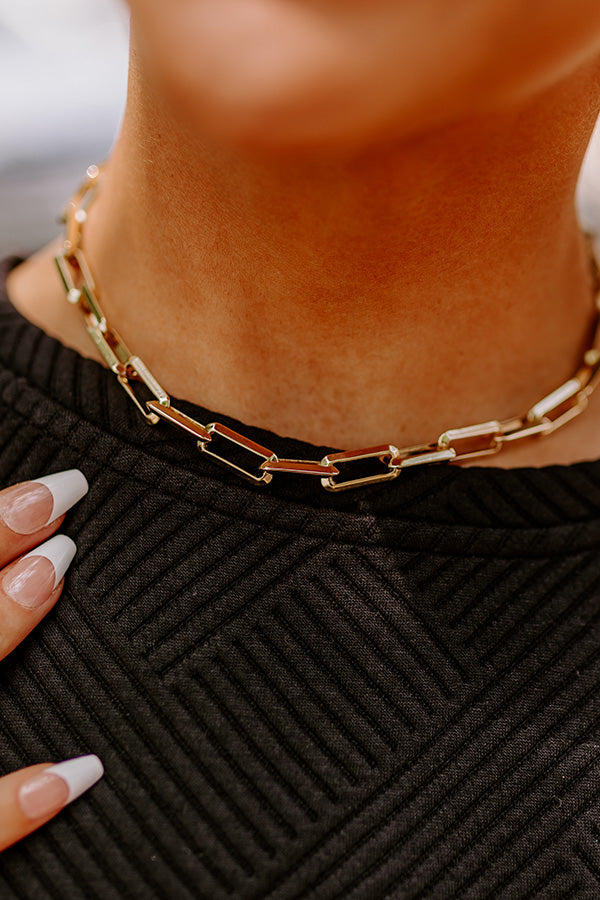 Premium Graceful Link Necklace - Ultimate Style Statement