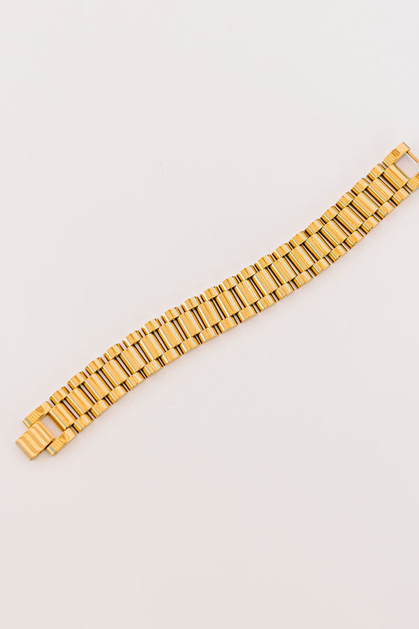 Premium Gold Watchband Bracelet - Ultimate Style Upgrade