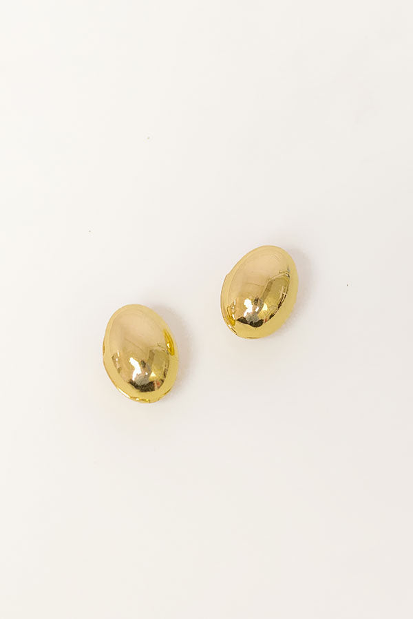 Premium Golden Glow Huggie Earrings - Ultimate Style Upgrade