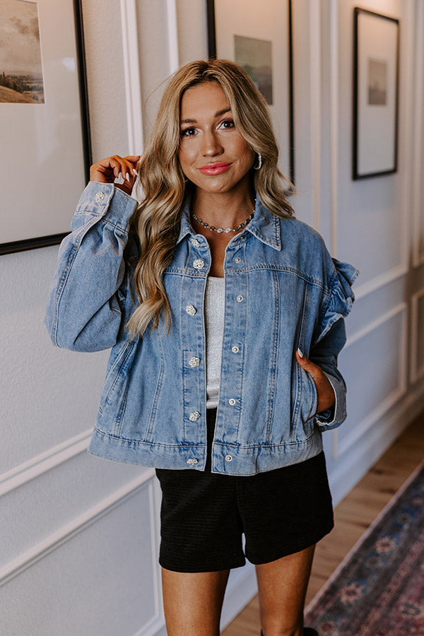 Premium Metropolitan Muse Denim Jacket - Ultimate Style Upgrade