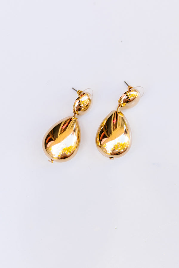 Premium Gold Social Meetup Earrings - Ultimate Style Upgrade