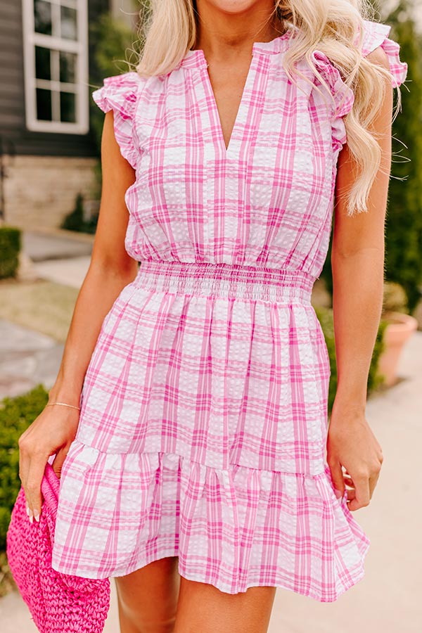 Premium Pink Gingham Picnic Romper - Ultimate Summer Style