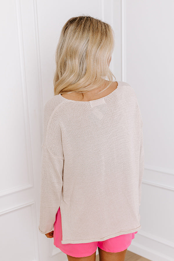 Ultimate Brunch Style: Champagne Please Premium Sweater