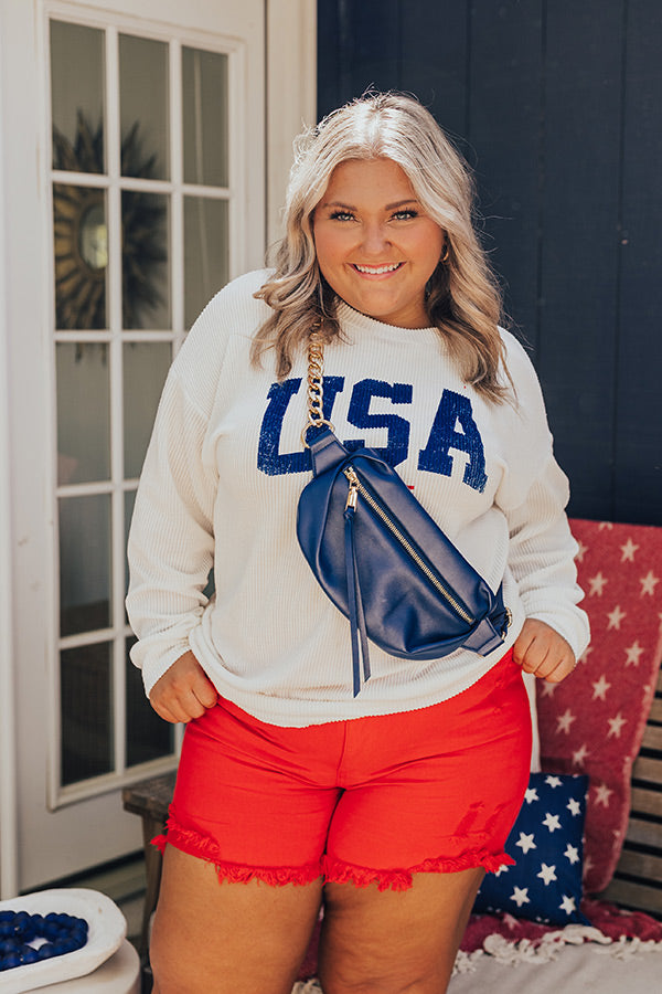 Premium Ribbed Sweatshirt - Ultimate Comfort & Style