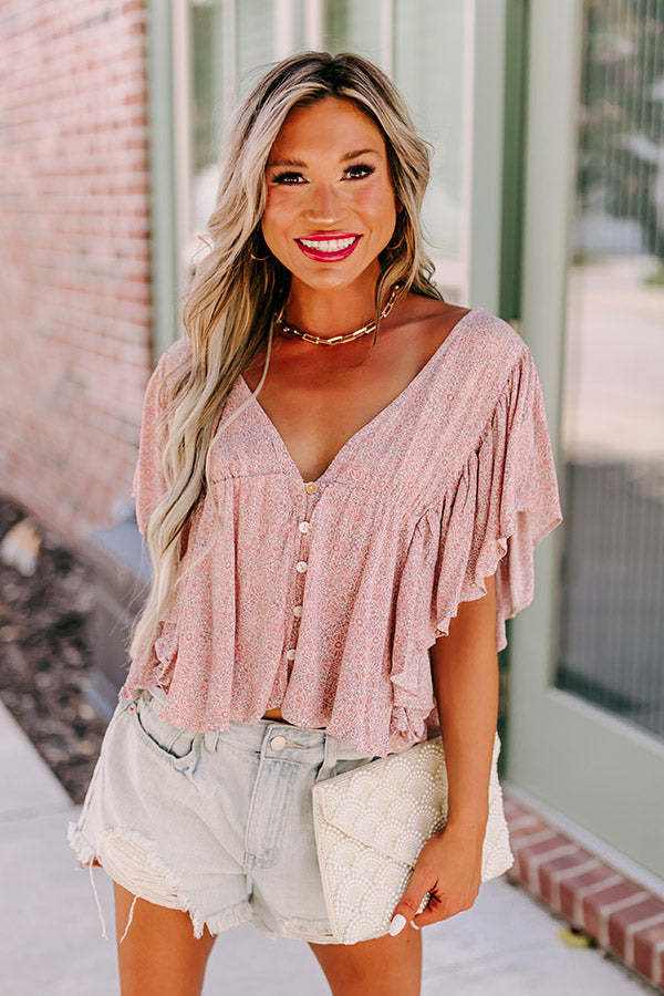 Elegant V-Cut Peplum Blouse - Premium Flowy Top