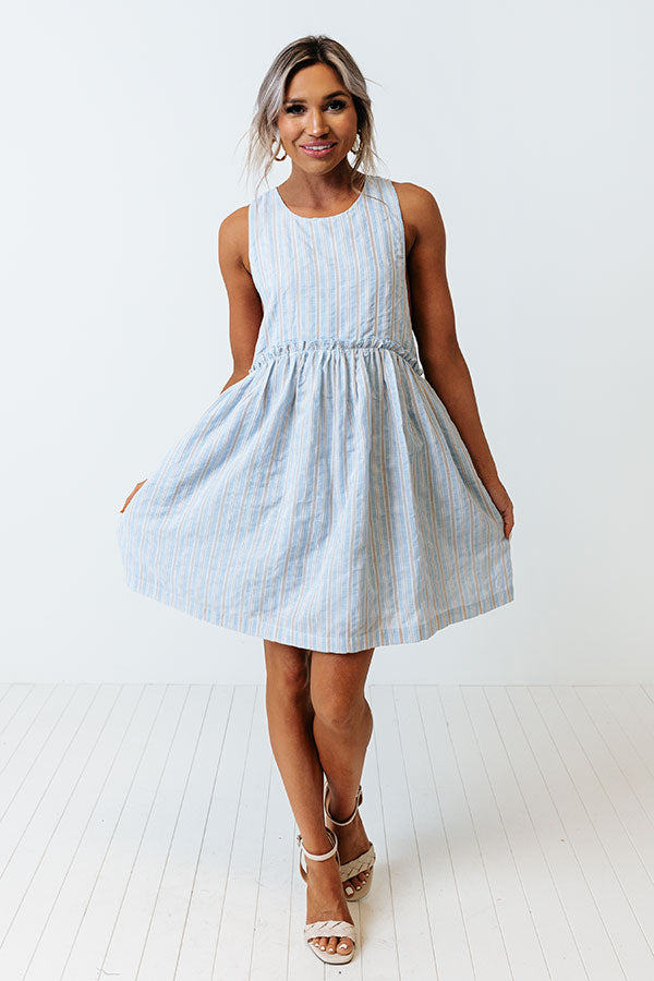 Premium High Noon Stripe Dress - Ultimate Summer Style