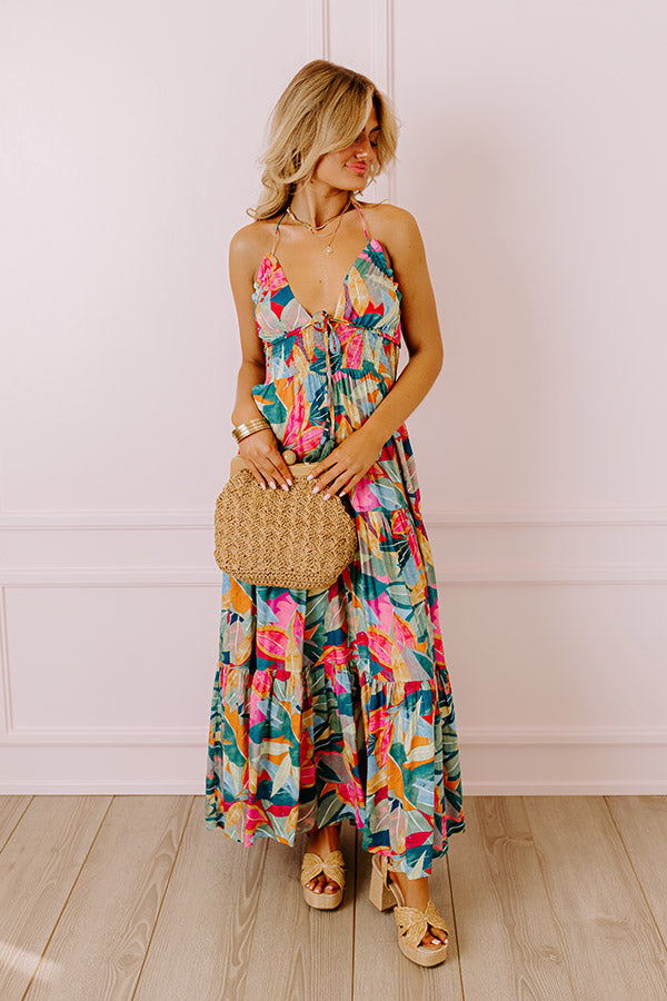 Ultimate Tropical Fizz Maxi Dress