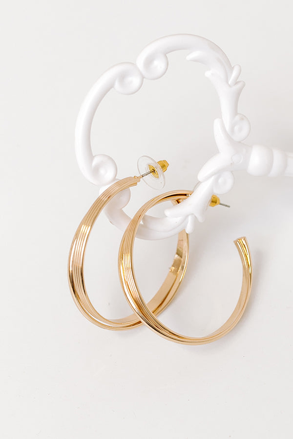 Premium Sassy Twist Hoop Earrings - Ultimate Style Upgrade