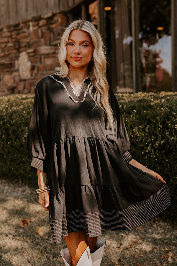 Ultimate Dreamy Moment Mini Dress - Black Edition