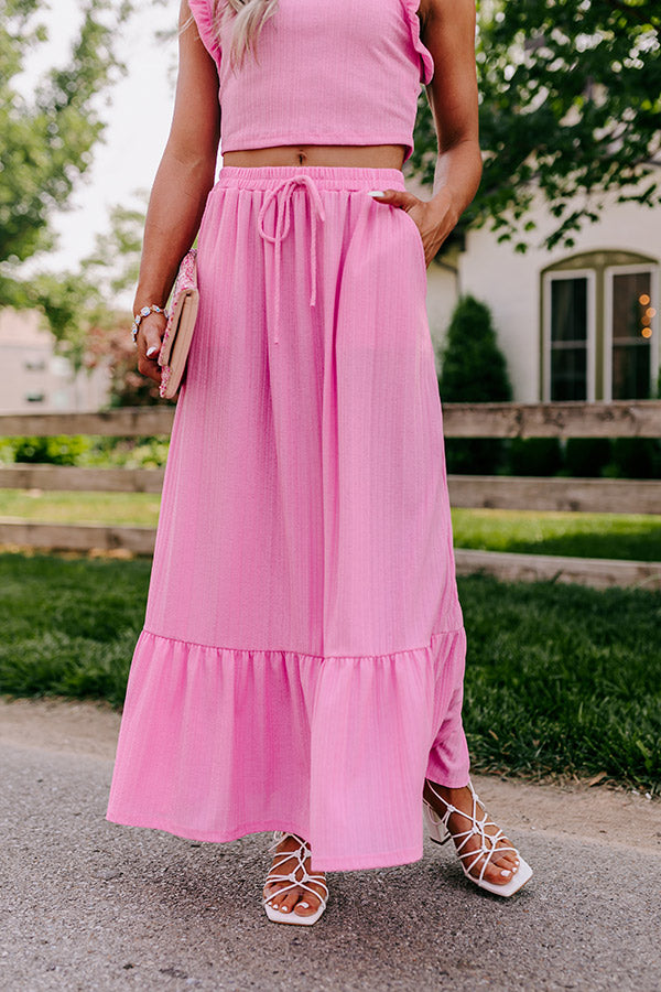 Ultimate Al Fresco Maxi Skirt - Premium Flowy Style