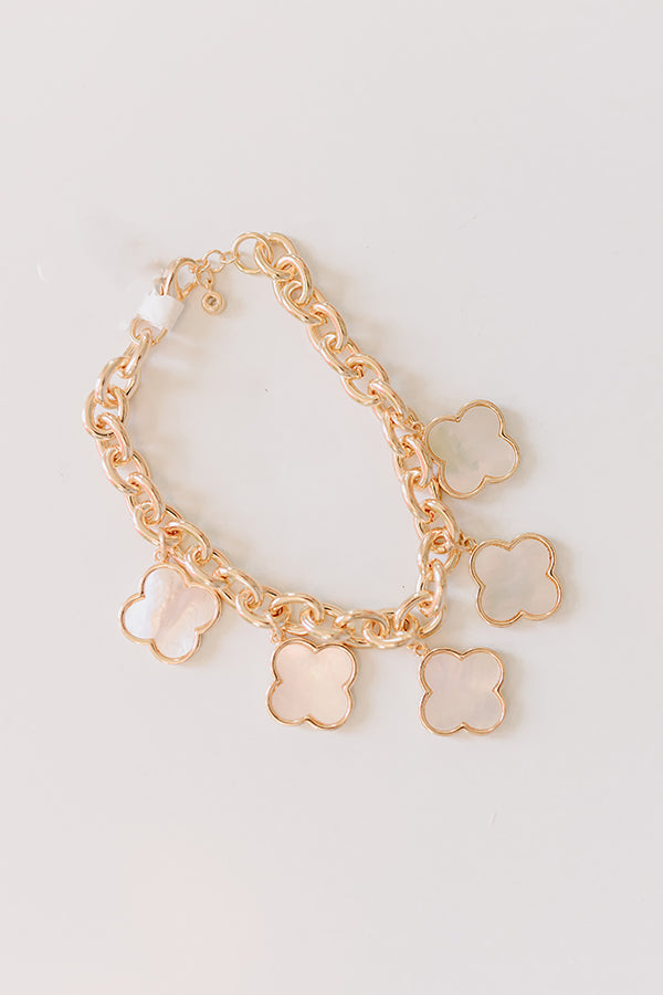 Premium Clover Charm Bracelet - Ultimate Style Upgrade
