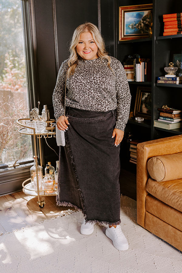 Premium Ashley Denim Wrap Skirt - Ultimate Style Upgrade