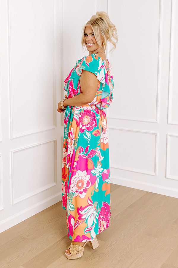 Premium Dreamy Floral Midi Dress - Ultimate Wardrobe Essential