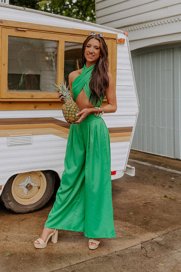 Premium Royal Green Wrap Top - Ultimate Styling Versatility