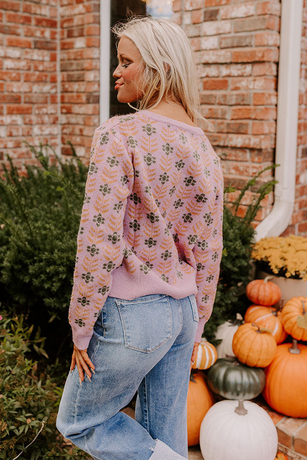 Premium Knit Floral Cardigan - Ultimate Cozy Style