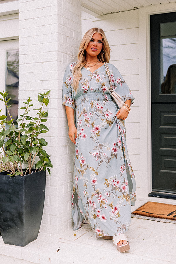 Ultimate Floral Maxi Dress - Premium Curve Fit